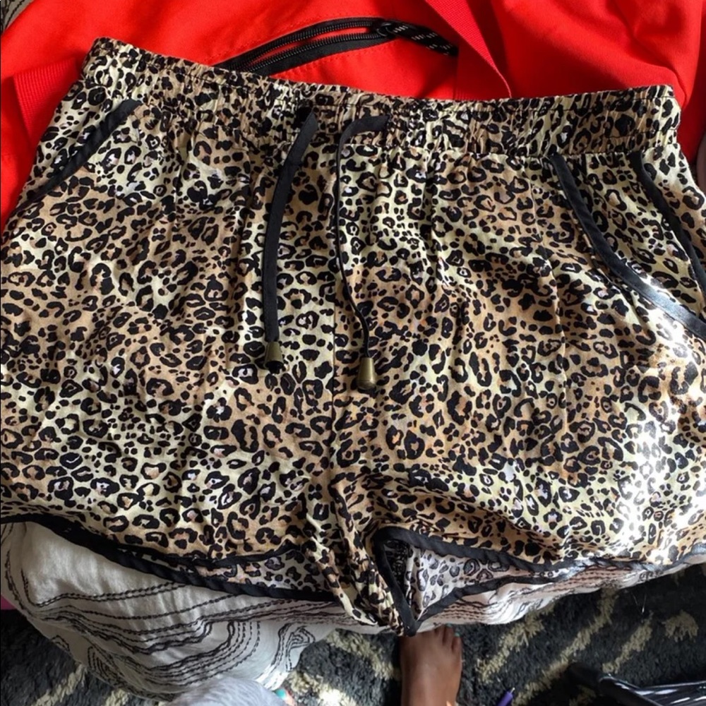 Cheetah Print Shorts